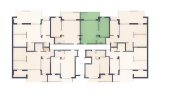 Apartament 2 camere, etaj 3