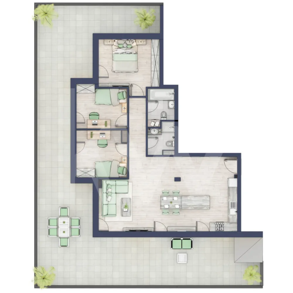 Penthouse 4 camere - priveliste fabuloasa - Ansamblu Premium - Sibiu - Ai trecut la nivelul următor și ești dornic/ă să faci o schimbare importantă în viața ta?

Un penthouse situat într-un ansamblu rezidențial demn de secolul XXI ar fi o variantă excelentă!

Situată ​​în Zona Turnișor din Sibiu, viitoarea ta casă vine la pachet cu următoarele beneficii:
- loc pentru sport în aer liber, loc de joacă pentru copii; loc pentru grătar în apropierea pârâului;
- siguranță: bariere de intrare pentru a limita accesul doar la viitorii proprietari în cadrul ansamblului;
- 2 căi de acces: una pe partea de Vest cu ajungere rapidă în zona Industială, Aeroport și autostradă și încă una pe Str. Ogorului către centrul orașului Sibiu;
- stand de biciclete;
- parcare subterană;
- lift
- posibilitate încărcare mașini electrice (în parcarea subterană);

Apartamentul despre care îți vorbesc are o suprafață utilă de 85,4 mp, cu o terasă de 108 mp, se predă la alb cu:
- prize și întrerupătoare
- centrală termică Viessmann
- cronotermostat în fiecare cameră
- rulouri electrice la dormitoare
- incălzire în pardoseală
Apartamentul se vinde în stadiul de “alb avansat”.
Randările sunt doar niște exemple și pot fi diferite față de realitate. Nu răspundem pentru diferențele apărute.
Locurile de parcare sunt contra-cost și pot fi în parcarea supraterană (€ 5.000/loc de parcare) sau la subsol (€ 10.000/loc de parcare).


Compartimentare apartament:
Bucătărie + Living - 35,6 m²
Dormitor - 13,1 m²
Dormitor 2 - 10,3 m²
Baie - 4,0 m²
Baie 2 (WC) - 3,5 m²
Hol - 5,5 + 4,3 m²
Suprafață terasă - 108 m²

Preț: 279650 € (include tva 19% )
Modalități de plată: cash și credit ipotecar cu avans minim de 15%.

De asemenea ai la dispoziţie o Asociaţie de Proprietari bine gestionată care se ocupă de întreţinerea clădirilor şi a spaţiilor verzi, pentru un aspect curat, modern, adecvat.

Informații certificat energetic conform proiect:
a) clasă energetică B;
b) consumul total specific de energie primară: 126 kWh/m2an;
c) indicele de emisii echivalent CO_2: 26 kgCO2/m2an;
d) consum total specific de energie din surse regenerabile: 0 kWh/m2an.

Ce spui, ne vedem să-ți prezint în detaliu acest ansamblu?
Dacă da, contactează-mă la numărul afișat!