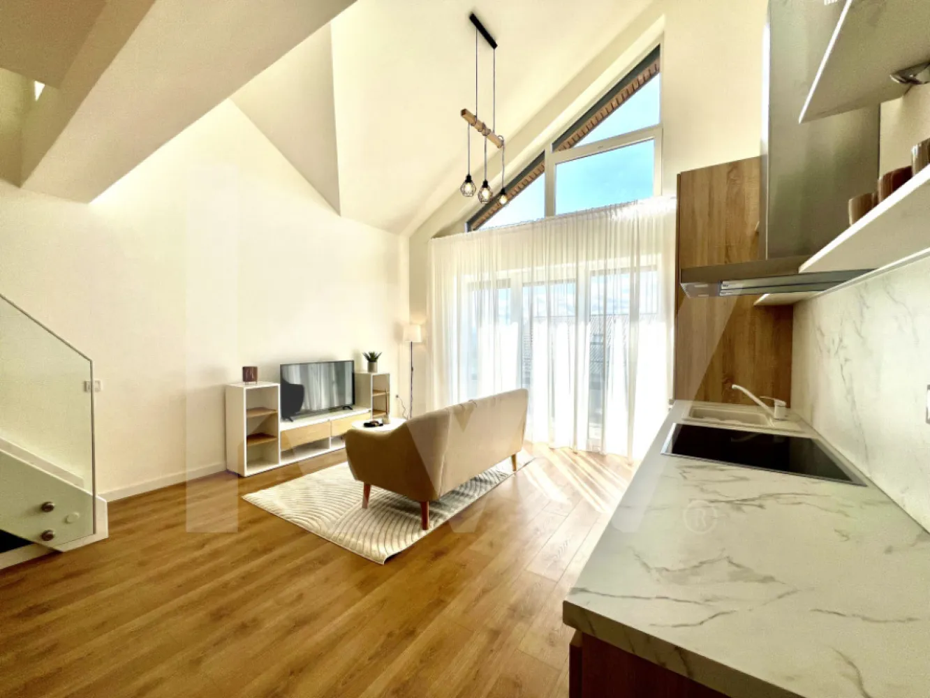 Penthouse 2 camere - 2 băi