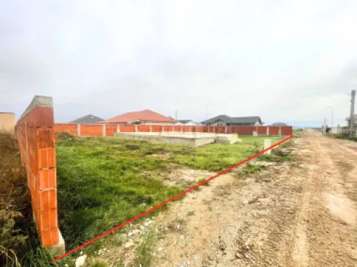 Teren intravilan, fundatie proiect casa, gard si utilitati-Zona Cheriu