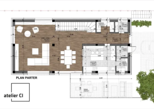 Vilă nouă design mediteranean, proiect deosebit și panoramă- 285.000 E