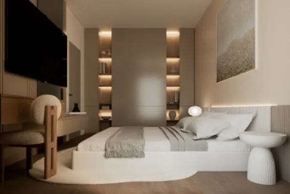 Apartament 4 camere cu terasă de 45 mp