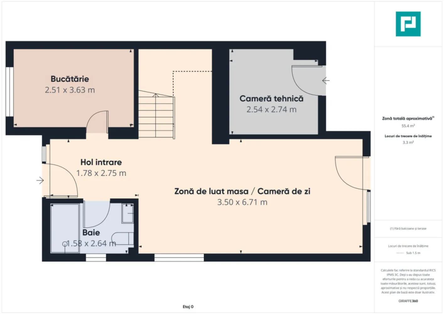 Duplex semi-finisat cu 3 camere, 3 băi în Pișchia - Oferim spre vânzare o casă tip duplex, semi-finisată, situată în comuna Pișchia, într-o zonă liniștită, la doar câteva minute de Timișoara. 

~ Proprietatea este finisată la exterior si interiorul este semi-finisat :
• Interiorul este la gri
• Sintemul de încălzire în pardoseală este montat
• Șapele sunt turnate
• Pereții și tavanele sunt pregatite pentru gletuire

~ Detalii proprietate :
• Tip imobil: Duplex
• An construcție: 2025 (finalizată)
• Suprafață utilă: 105,5 mp
• Suprafață construită: 139,5 mp
• Suprafață teren: 339 mp
• Suprafață curte liberă: 250 mp
• Amprentă la sol: 69,5 mp
• Număr camere: 3
• 2 Dormitoare
• 3 Băi cu aerisire naturală
• 1 Bucătărie închisă
• 2 Terase de aprox. 18 mp
• 2 Locuri de parcare

~ Facilități zonă :
• Străzi pietruite
• Apă, curent, fosă septică, gaz cu butelii

Această proprietate reprezintă alegerea ideală pentru cei care își doresc o casă nouă și posibilitatea de a alege finisajele și designul interior.

Pentru detalii suplimentare și vizionări :

Marian Dobre – Consultant Imobiliar PropertyLab Timișoara
Telefon: 0773 700 389

E-mail: marian.dobre@propertylab.ro
Cod Proprietate: 2700251