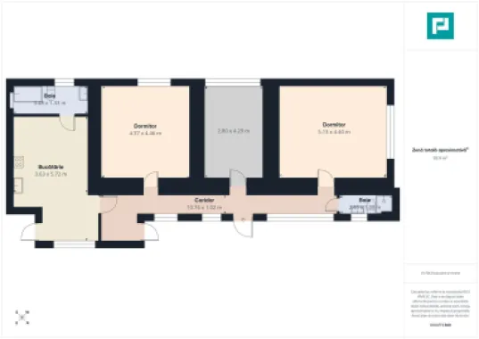 Casă complet renovată, teren 300mp, în Orțișoara