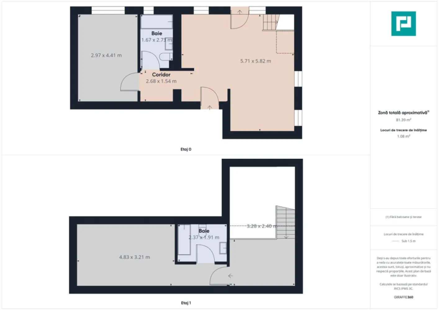 Penthouse 3 camere | ~80 mp | Giroc - zona Lidl