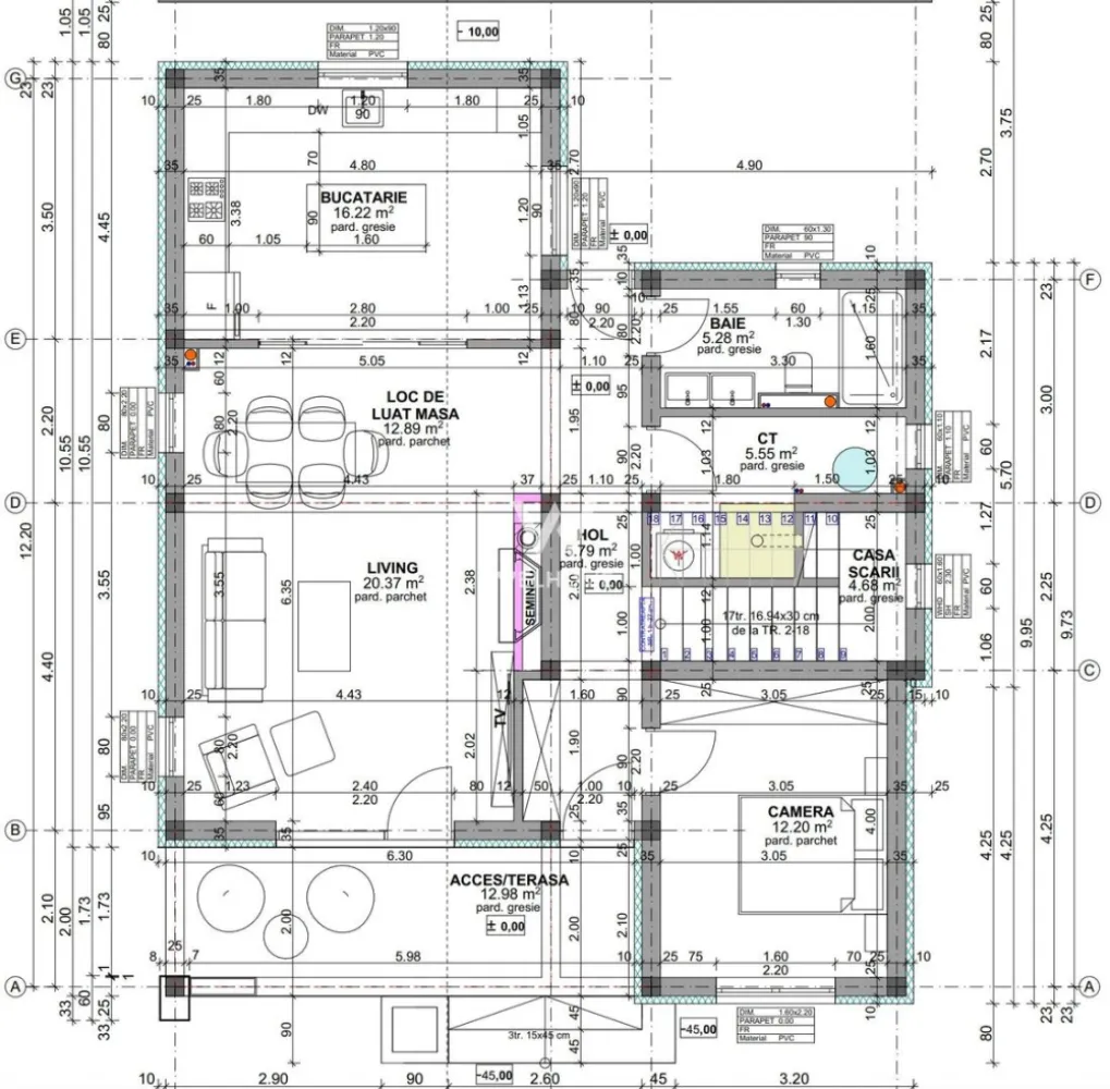 Casa individuala deosebita, locatie Tocile, Sibiu - Vila amplasata in zona exclusiva de case, in Tocile, langa Sibiu, pozitionata pe soare si cu un view superb. 

Suprafața utilă:150 mp

Amplasata pe un teren de 706 mp. 

Compartimentare:

PARTER: 
-Hol de acces
-Baie
-Bucatarie separata ( se poate opta pentru open space cu living) 
-living spatios
-dormitor ( sau birou) 
-spatiu tehnic
ETAJ: 
-Hol
-Dormitor cu dressing si baie proprie
-Dormitor mare cu dressing, baie si acces in balcon. 

Casa va fi predata LA CHEIE exterior: decorativa laterale si spatele
Fatada are flextone : culoare gri si lemn plus piatra naturala 
Curtea cu gazon,pavele,pomi si plante decorative si parcare pt doua autoturisme 
Gard din beton cu panouri si poarta de 3,5 ml
La interior va fi predata LA ALB cu peretii vopsiti, pompa de caldura cu încălzire in pardoseala pe placi cu nuturi,sapa mecanizata,apa si fosa septica ecologica 2000 litri (canalizarea este trasa doar trebuie sa ne racordam) curent trifazic si fibra optica, priza pentru panouri solare . 
Ferestre Salamander tripan gri antracit exterior si interior cu usi glisante 

Realizata cu materiale de inalta calitate. A fost construita in REGIE PROPRIE. 
Se ofera toate detaliile despre constructie
Se poate personaliza la cheie contra-cost cu materiale premium si intr-un stil modern. 

PRET: 299.000 EURO cu TVA INCLUS
 TEL: 0752.088.381 Roxana