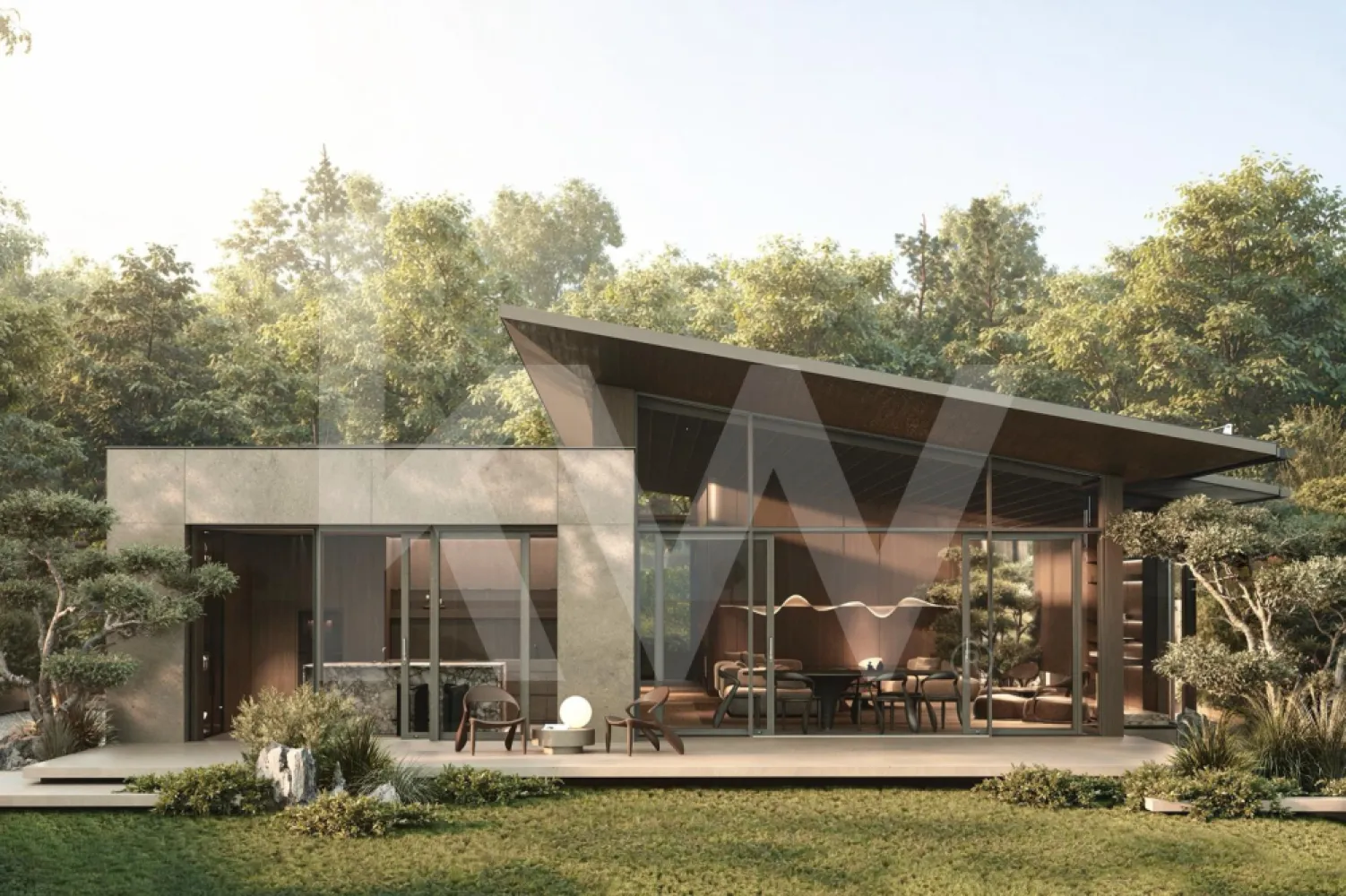 Casă cu arhitectură modernă si teren in Cisnădioara