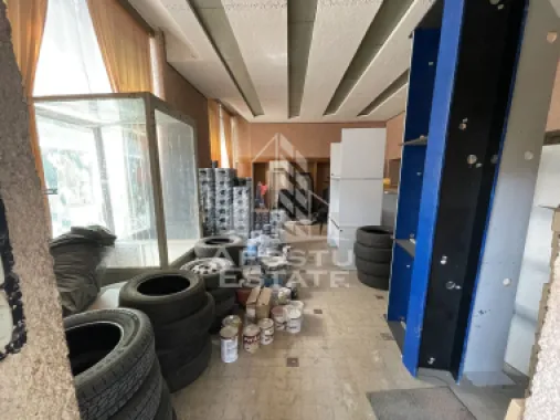 Spatiu comercial 250 mp, pe colt, vitrina generoasa, Sinaia, Timisoara