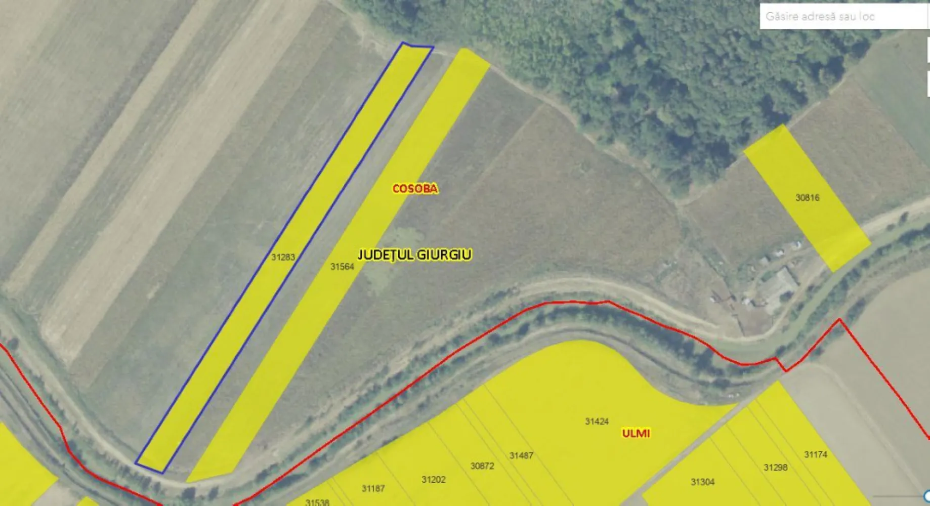 Teren Intravilan Padure Joita - Teren Intravilan construibil de vanzare langa padure, Com Cosoba, Jud Giurgiu aflat la 15 min de mers cu masina pana la intrarea in Bucuresti, 2 Km pana la A1 si 3 km pana la A0 ce se construieste acum, reper Padurea Joita, avand o suprafata de 6100 mp si deschiderea de 21 ml la 1 strada si deschidere 20 ml la raul Ciorogarla  Pretul este negociabil.