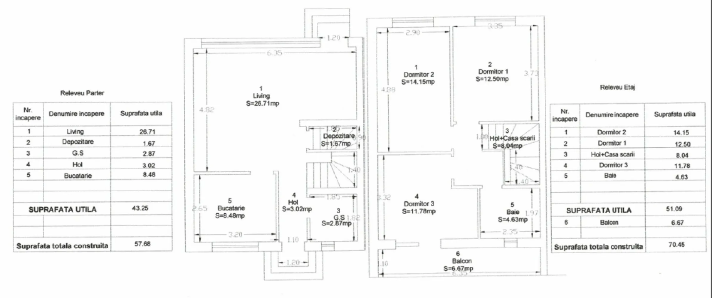 Duplex modern de vânzare – Tropinii Vechi, Rășinari | Natură, liniște și confort - Vă propunem spre vânzare un duplex elegant, situat într-o zonă exclusivistă și liniștită din Tropinii Vechi – Rășinari, ideal pentru o familie care își dorește confort, intimitate și aer curat, la doar câteva minute de Sibiu.Suprafață utilă: 101 mpCurte proprie: 299 mpLocuri de parcare: 2Compartimentare practicăParterLiving generos cu geam panoramic și acces direct în curteBucătărie separatăHolBaie cu geam pentru aerisire naturalăSpațiu de depozitareEtaj3 dormitoare luminoaseBaie cu geamBalcon cu vedere relaxantăDotăriTâmplărie termopanCentrală termică proprieCablu TV și internet DigiCurent trifazicDrum de acces cu piatră cubicăZonă aerisită, cu vecini selectațiStadiu: la gri – ideal pentru a-ți personaliza casa exact după gustul tău.Această proprietate îmbină perfect avantajele vieții la casă cu proximitatea orașului, fiind o investiție excelentă atât pentru locuire, cât și pentru viitor.