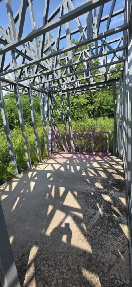Casa pe structura metalica si teren de 757 mp de vanzare in Brebu