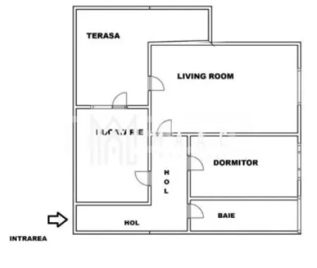 Apartament 2 camere | Etaj2 | Balcon | Decomandat | Selimbar