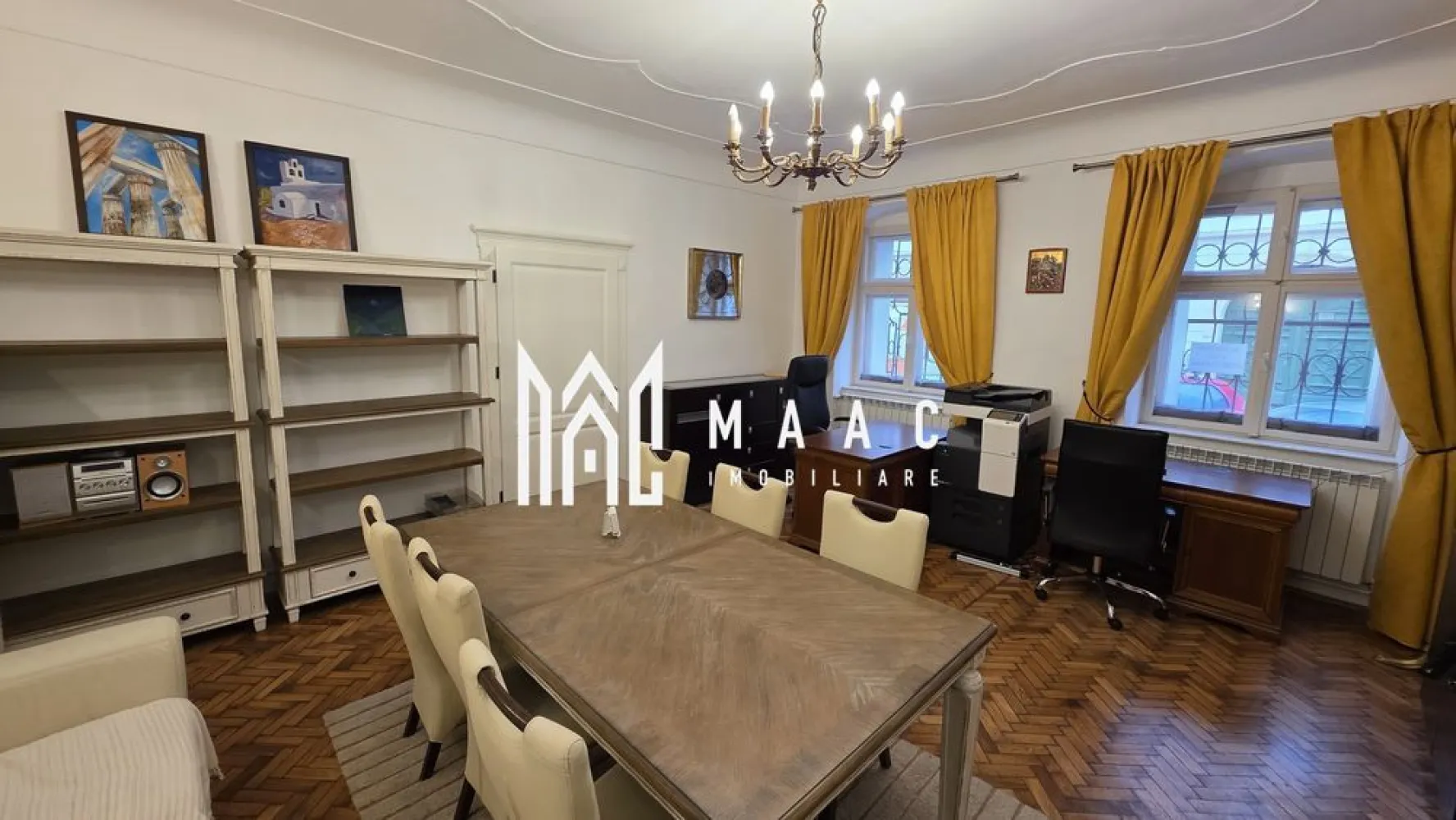 Spatiu de birouri | Parter | 68 MPU | Ultracentral - MAAC Imobiliare vă propune spre închiriere spațiu de birouri ultracentral – 68 mp

Oferă-ți un spațiu de lucru modern, cu o suprafață de 68 mp, situat ultracentral, într-o zonă cu vizibilitate bună și acces facil.

 Caracteristici spațiu:

Suprafață utilă: 68 mp
Finisaje de calitate
Vedere stradală
Potrivit pentru diverse activități:
Birouri
Cabinete
Activități comerciale
Servicii profesionale

 Avantaje locație:

Zonă urbană, bine conectată
Aproape de supermarketuri, bănci și centre educaționale
Stații de autobuz în apropiere
Acces facil pentru clienți și angajați
Zonă activă, potrivită pentru dezvoltarea unei afaceri

Pentru mai multe informatii specificati ca ati vazut anuntul cu ID: CP2930607