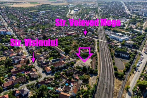 Pret nou! Teren 3151 mp aproape de centrul Aradului