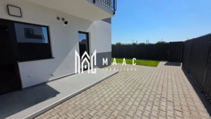 Apartament 2 camere de vânzare Selimbar | Central | curte 90 mp, parcare