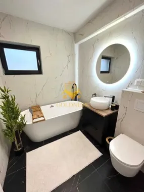 Casa individuala, 4 camere, garaj ,gradina, 3 bai, Popesti zona Baciu