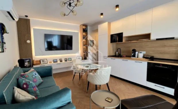 Apartament nou de vânzare,mobilat, cu 2 camere si gradina proprie, Ciarda Rosie