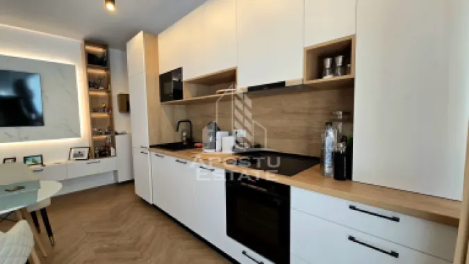 Apartament nou de vânzare,mobilat, cu 2 camere si gradina proprie, Ciarda Rosie