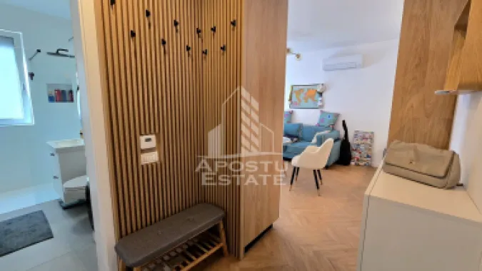 Apartament nou de vânzare,mobilat, cu 2 camere si gradina proprie, Ciarda Rosie