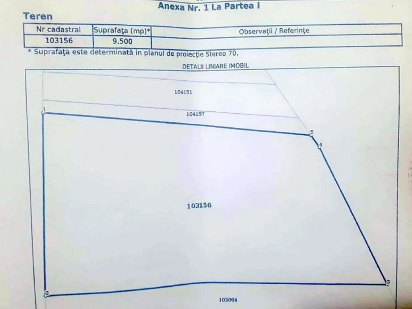 Vânzare teren intravilan – 9.500 mp, DN26 -Padurea Garboavele, Tulucesti - Mag Invest va propune spre vanzare un teren intravilan cu suprafata de 9.500 mp, amplasat excelent in localitatea Vanatori, judetul Galati, la intersectia DN26 cu drumul spre Garboavele, in imediata apropiere a Hotelului Nef. Proprietatea se afla la aproximativ 10 minute de municipiul Galati si beneficiaza de vizibilitate foarte buna si acces direct din drumul national.

Terenul este ideal pentru investitii, dezvoltari comerciale, industriale, logistice sau de servicii, fiind situat intr-o zona aflata in continua dezvoltare.

Caracteristici:
suprafata teren: 9.500 mp
deschidere la DN26: aproximativ 75 ml
teren intravilan
acces direct din sosea
teren liber de constructii
posibilitate de parcelare
utilitati in zona: energie electrica si gaze naturale
amplasare excelenta, cu trafic intens si vizibilitate ridicata

Pret: 114.000 euro (12 euro/mp)
Comision cumparator: 2% + TVA

Pentru informatii suplimentare si programarea unei vizionari:
Marian Ene
Mag Invest
0740.949.871
0762.898.887

Investitia potrivita pentru dezvoltarea afacerii dumneavoastra, intr-una dintre cele mai dinamice zone din apropierea municipiului Galati.
