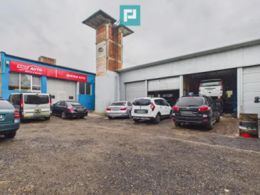 HALĂ INDUSTRIALĂ + SERVICE AUTO COMPLET ECHIPAT