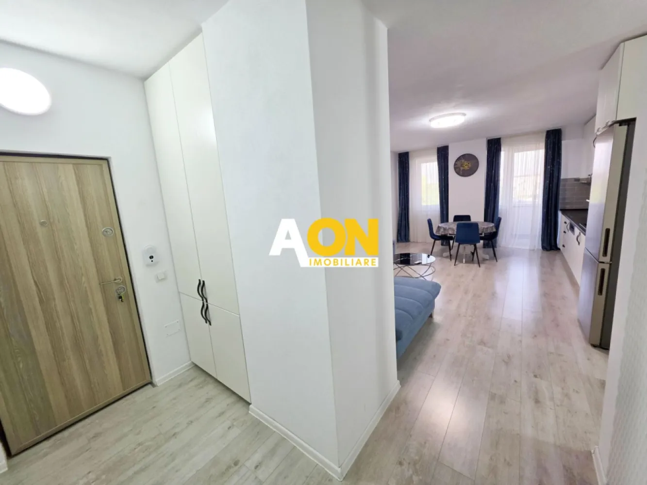 Apartament 2 camere, mobilat, utilat, et.1, pompe de căldură, parcare
