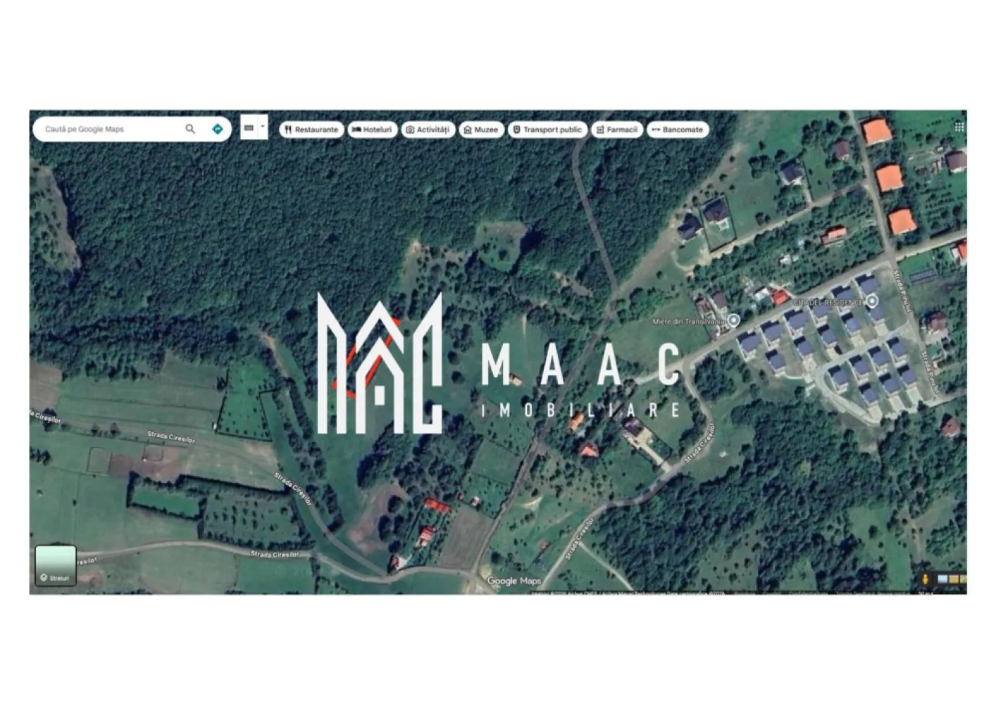 Teren extravilan 2000 mp | Rășinari | livadă, lângă Cisnădioara - Teren extravilan de 2000 mp în Rășinari, în vecinătatea Cisnădioarei, potrivit pentru cei care caută un cadru liniștit, aproape de Sibiu, cu aer curat și peisaj deosebit.

Detalii proprietate:
• Suprafață teren: 2000 mp
• Tip teren: pădure / livadă
• Clasificare: extravilan
• Localizare: Rășinari, în vecinătatea Cisnădioarei
• Cadru natural cu peisaj plăcut și atmosferă retrasă
• Actele sunt depuse în sistemul eTerra și în curs de procesare

Zona oferă liniște, aer curat și acces facil către Sibiu. Proprietatea este amplasată într-un areal cu potențial turistic ridicat, într-o zonă aflată în continuă dezvoltare.

Pentru detalii suplimentare și programarea unei vizionări, contactați echipa MAAC Imobiliare și menționați Cod anunț CP3198207.
