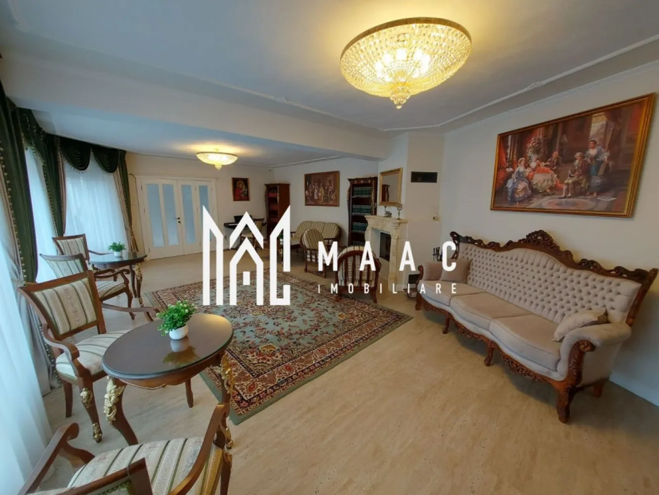 Pensiune de Lux | Conac De Poveste | Spatii comerciale | Gura Raului - MAAC IMOBILIARE vă oferă spre vanzare Conac – Pensiune de lux cu tematică culturală, Gura Râului

 Locație: O zonă de poveste, cu peisaje montane spectaculoase și o încărcătură culturală aparte.

 Concept unic: Fiecare cameră este dedicată unui mare poet sau scriitor care a trecut prin Gura Râului și a lăsat o amprentă literară: Coșbuc, Eminescu, Blaga, Goga, Chendi, Cioran și Agârbiceanu. Cel mai important nume pentru această proprietate este George Coșbuc, care a scris aici celebra poezie "Nunta Zamfirei".

 Caracteristici ale conacului:

7 camere tematice, unele cu vedere la munte

Living generos cu șemineu

Bucătărie complet utilată și autorizată

Zonă de dining elegantă

8 băi

Terasă spațioasă și zonă de BBQ

Cameră pentru depozitare (cămară)

Garaj închis

Vestiar

Centrală pe lemne

Poartă cu deschidere automată, controlabilă prin aplicație

Mobilier de lux realizat la comandă

Experiență culturală: Pensiunea oferă o atmosferă elegantă prin concerte de pian, recitaluri de vioară și poezie, transportând oaspeții într-o lume a rafinamentului și artei.

 Investiție cu profit garantat:

Pe lângă activitatea de cazare, conacul dispune de 4 spații comerciale care generează venituri constante:

 Magazin alimentar
 Magazin de haine
 Farmacie
Un spațiu comercial suplimentar ce poate fi valorificat după dorință

Contact MAAC Imobiliare: Pentru mai multe detalii sau pentru a programa o vizionare, specificati ID:CP2456302