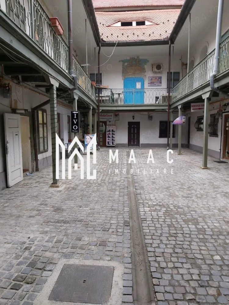 Spațiu Comercial | 45 MPU | Ultracentral - MAAC Imobiliare oferă spre închiriere un spațiu comercial ~45 mp – Ultracentral, Sibiu

Vă propunem spre închiriere un spațiu comercial cu suprafața de aproximativ 45 mp.

 Chirie: 550 euro/lună (2800 lei)

Locația este ideală pentru diverse activități comerciale, birou sau servicii, datorită vizibilității și accesului facil.

Pentru mai multe informații sau programarea unei vizionări, vă rugăm să ne contactați și să specificați ID-ul proprietății: CP2940488.