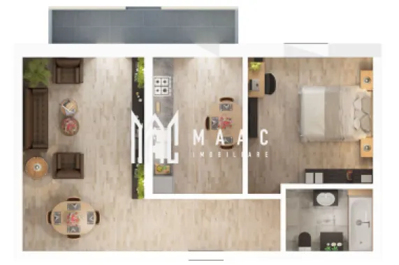Apartament nou 2 camere Sibiu | 56 mp | Comision 0