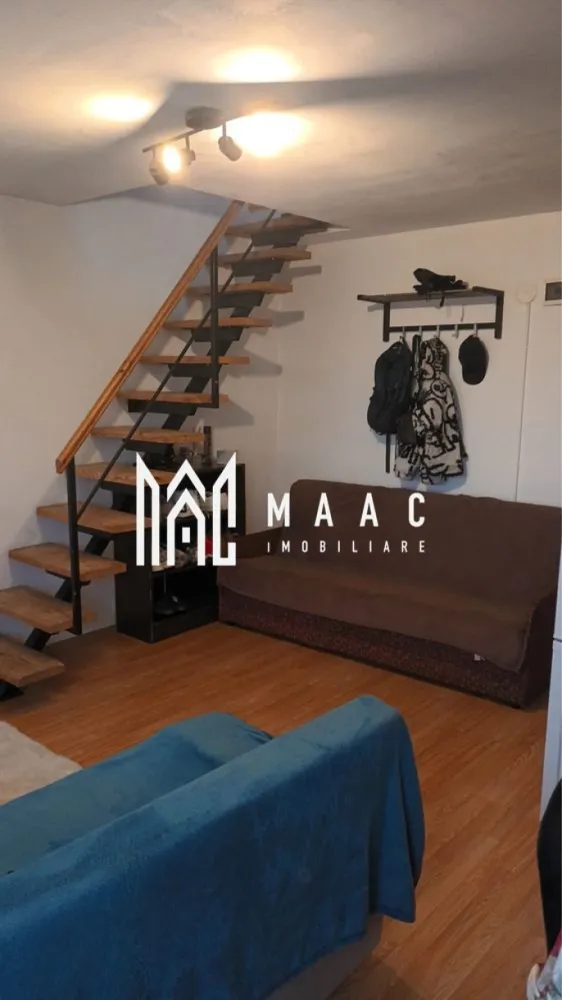 Mansardă | 46 MPU | Terezian - MAAC Imobiliare oferă spre vânzare o garsonieră tip mansardă – 46 mp, la 10 minute de centrul istoric

 Compartimentare:
 • Etaj superior: dormitor spațios
 • Nivel inferior: bucătărie cu living open-space și baie

Avantaje locație:

Supermarketuri în apropiere
 Restaurante și cafenele
 Parcuri și zone verzi pentru relaxare
 Stații de transport în comun la câteva minute distanță

Pentru mai multe informații sau pentru programarea unei vizionări, vă rugăm să ne contactați și să specificați ID-ul proprietății: CP2939853.