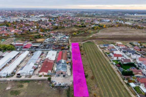 Teren de 2500 mp cu posibilitate de parcelare în Bujac Arad