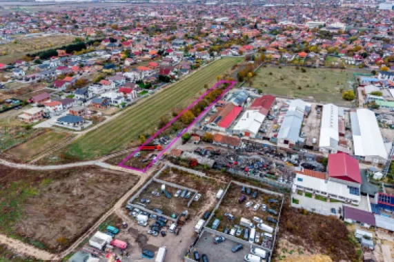 Teren de 2500 mp cu posibilitate de parcelare în Bujac Arad