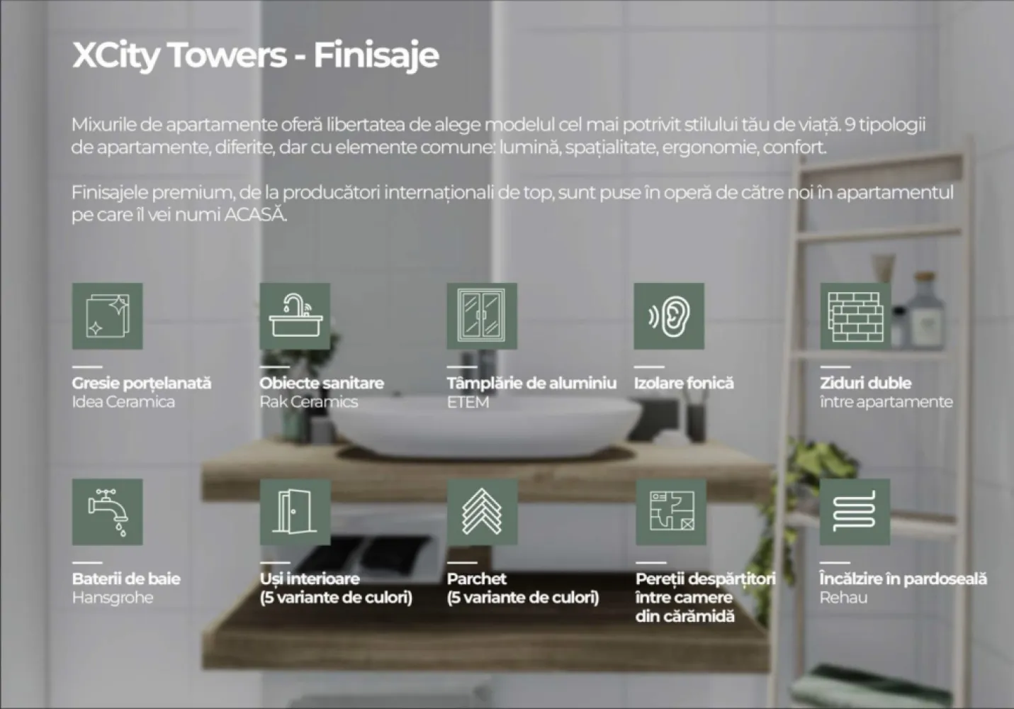 Apartament NOU, cu 3 camere în Timișoara, parcare subterană inclusă
