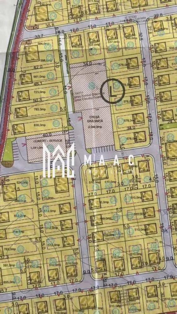 Parcelă 511 mp cu PUZ aprobat I Nazna I Intravilan - MAAC Imobiliare oferă spre vânzare un teren intravilan situat în zona Sâncraiu de Mureș – Nazna, cu o suprafață de 511 mp, ideal pentru construcția unei locuințe.

Terenul este perfect drept, are formă dreptunghiulară și beneficiază de orientare sudică, asigurând o iluminare naturală optimă.

Caracteristici principale:
• Suprafață: 511 mp
• Intravilan construibil
• Parcela nr. 57, inclusă în PUZ autorizat
• Carte funciară individuală
• Zonă în dezvoltare, acces facil

Terenul este potrivit pentru dezvoltarea unei case individuale într-o zonă liniștită și atractivă.

Pentru detalii suplimentare, consultanță sau programarea unei vizionări, va rugăm să ne contactati specificand ID: CP2836017.