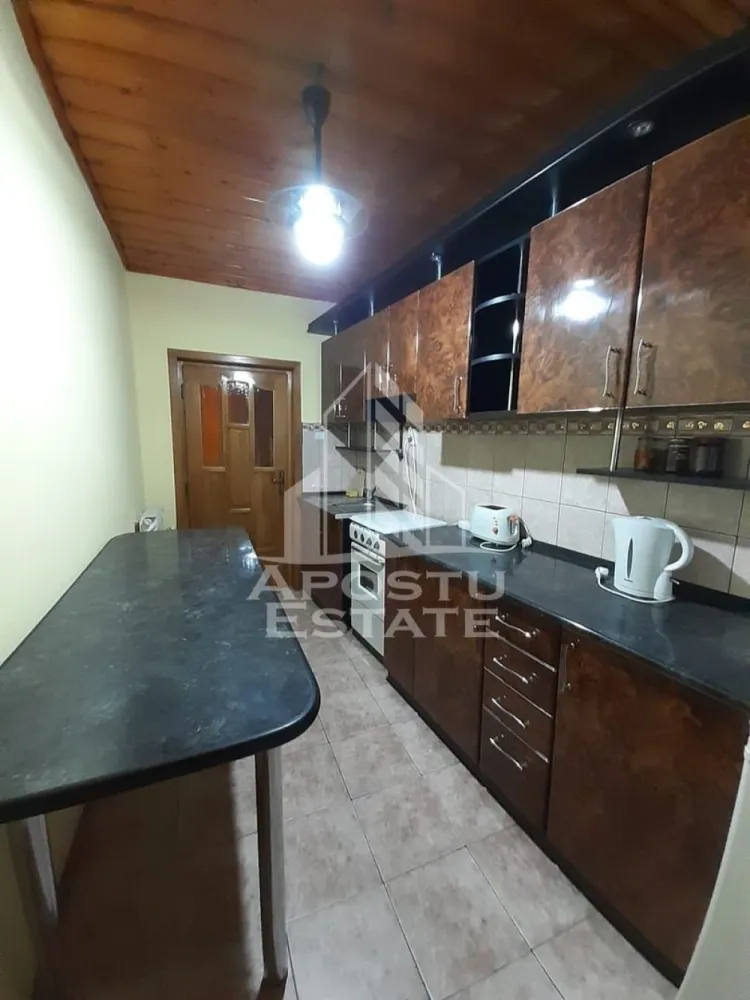 Apartament cu 2 camere, de inchiriat, centrala proprie, Ghiroda