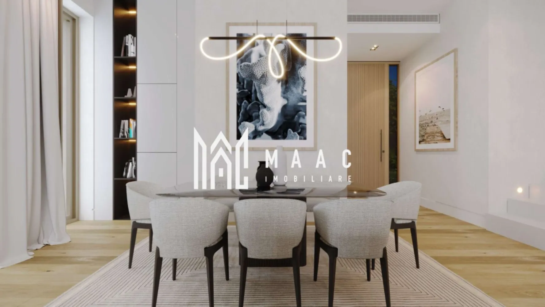 Vila individuală cu vedere la piscină – Bellemonde Pipera - Bellemonde Privée – Casa cu vedere la piscină Exclusivitate reprezentată de MAAC Imobiliare În inima uneia dintre cele mai rafinate comunități rezidențiale din Nordul Capitalei, Bellemonde Privée, vă prezentăm o vilă individuală spectaculoasă, poziționată privilegiat — cu vedere directă către piscina ansamblului și acces imediat la zona de lounge și club house. Această proprietate, de tip I1, se află într-una dintre cele mai căutate alinieri din întreg proiectul, oferind intimitate, lumină naturală amplă și o perspectivă superbă asupra întregului concept Bellemonde. Caracteristici principale Preț de vânzare: 420.000 € + TVA Predare estimată: Decembrie 2026 Tip: Vilă individuală, regim P + E Suprafață utilă estimată: ~ 125mp Teren: ~ 190 mp (cu grădină privată și acces pietonal dedicat) Vedere panoramică către piscină și zona verde Loc de parcare privat Design arhitectural modern, fațadă ventilată, tâmplărie aluminiu, pompe de căldură Acces complet la Club House și la piscina ansamblului Conceptul Bellemonde Un proiect boutique de vile individuale și duplexuri, situat în Pipera-Voluntari, pe un teren de peste 25.000 m². Bellemonde redefinește ideea de rezidențial modern prin: Densitate redusă, străzi late și spații verzi generoase Estetică minimalistă și linii arhitecturale curate Materiale premium și tehnologii de ultimă generație Acces controlat, securitate 24/7 și infrastructură privată O comunitate exclusivistă, formată din familii și profesioniști care apreciază confortul, siguranța și eleganța discretă Avantaje cheie ale acestei oferte Poziționare unică: vedere directă spre piscină – una dintre cele mai rare în tot ansamblul Preț special, sub valoarea pieței: achiziționată în stadiul de proiect, acum disponibilă la un tarif preferențial Investiție strategică: creștere estimată a valorii cu 10-15 % până la finalizarea ansamblului Personalizare: achiziție în faza de dezvoltare, cu opțiuni de finisaje și amenajări la cerere Localizare Str. Vasile Alecsandri nr. 1, Pipera – la doar câteva minute de: Școli internaționale (American School, Mark Twain, Cambridge) Centre comerciale (Băneasa Shopping City, Jolie Ville) Pădurea Băneasa și principalele artere de acces către oraș Reprezentare exclusivă MAAC Imobiliare Această proprietate este disponibilă exclusiv prin MAAC Imobiliare, cu asistență completă juridică, tehnică și investițională. Contact: Adrian Vasiu – CEO MAAC Imobiliare office@maacimobiliare.ro | +40 736375763