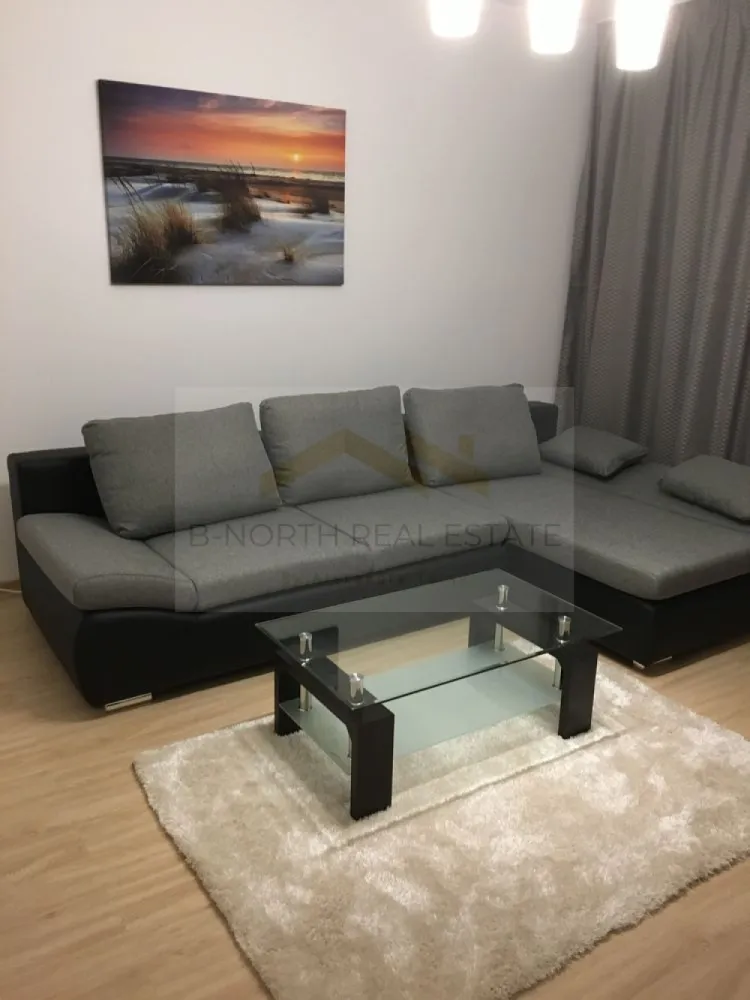 Apartament 2 camere de închiriat | Cartierul Solar | Parcare subterană inclusă - B-North Real Estate vă propune spre închiriere un apartament modern cu 2 camere, situat în ansamblul rezidențial Cartierul Solar, pe Bulevardul Metalurgiei nr. 132. Apartamentul se află la etajul 1 din 4, beneficiază de vedere către parc și este complet mobilat și utilat, fiind pregătit pentru mutare imediată.

Caracteristici principale:

Apartament cu 2 camere
Compartimentare decomandată
Suprafață utilă: 65 mp
Living generos de 20 mp
Bucătărie închisă
Etaj 1 din 4
Lift
Vedere către parc
Parcare subterană inclusă

Dotări și beneficii:

Mobilier modern, complet nou
Centrală termică proprie
Bucătărie complet mobilată și utilată
Spații generoase și compartimentare eficientă
Disponibil pentru mutare imediată
Facilități ale complexului
Complex rezidențial închis
Parc privat
Piscină
Restaurant
Salon de înfrumusețare
Magazine La Doi Pași și Carrefour Express

Avantaje locație:

Cartierul Solar – Bulevardul Metalurgiei nr. 132
Acces rapid către stația de metrou Dimitrie Leonida
În apropiere de Parcul Tudor Arghezi
La câteva minute de Metro Berceni, Jumbo și Auchan
Acces facil către principalele artere și mijloacele de transport

Preț și condiții:

Chirie: 500 euro/lună

Pentru informații suplimentare și programarea unei vizionări, contactați B-North Real Estate.