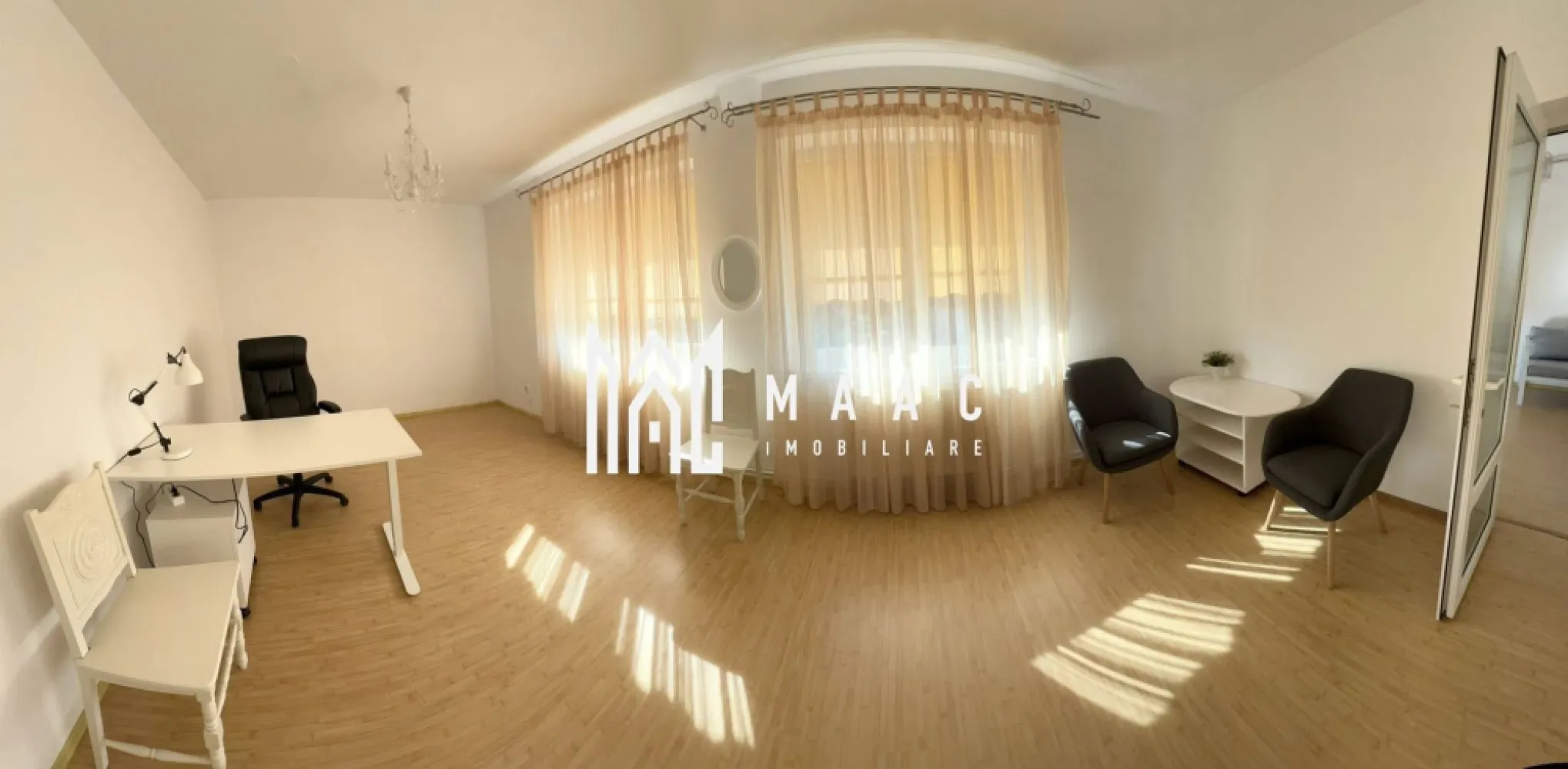 Spațiu de închiriat –40 MPU I Zona Ștrand, Sibiu - MAAC Imobiliare va propune spre inchiriere un spațiu cu suprafața de 40 mp, situat în zona Ștrand din Sibiu, potrivit pentru birouri, cabinet, sediu firmă sau alte tipuri de activități profesionale.

Spațiul este amplasat într-o zonă accesibilă, într-un cartier bine dezvoltat al orașului, cu acces facil către principalele puncte de interes.

Caracteristici:
Suprafață: 40 mp
Destinație: birouri sau alte activități
Grup sanitar propriu
Locație: zona Ștrand – Sibiu
Zonă liniștită, potrivită pentru activități de birou
Spațiul este ideal pentru cabinet, birou contabilitate, IT, consultanță, sediu firmă sau alte servicii.

Condiții de închiriere: Se percepe o garanție în cuantumul unei chirii lunare.
Pentru mai multe detalii și programarea unei vizionări, vă invităm să contactați Maac Imobiliare, specificând ID: CP2961833.