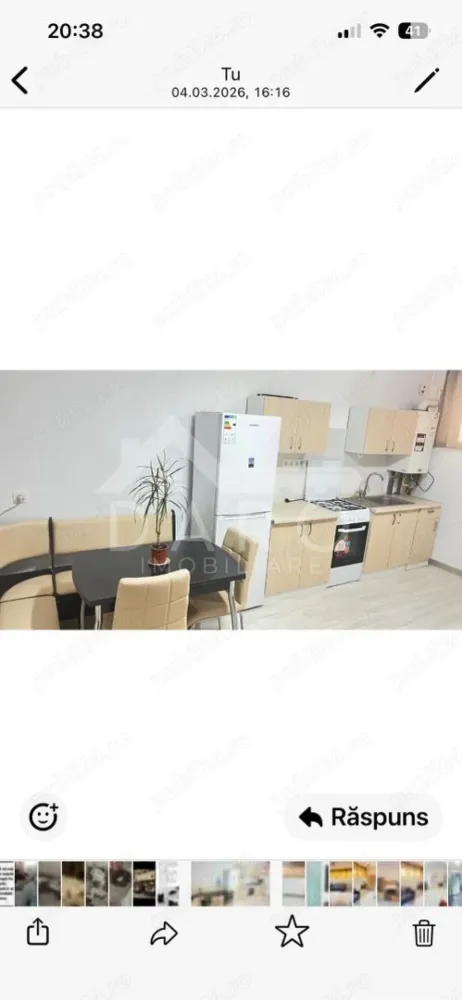 🏡 Apartament de vânzare – 2 camere - 🏡 Apartament de vânzare – 2 camere | Dâmbu Pietros | Complet mobilat și utilat
Se oferă spre vânzare apartament cu 2 camere situat în cartierul Dâmbu Pietros, într-o zonă liniștită și foarte bine poziționată, aproape de toate facilitățile necesare.
Apartamentul este luminos, curat și bine întreținut, fiind ideal atât pentru locuință personală, cât și pentru investiție.
✔ se vinde complet mobilat și utilat
✔ bucătărie mobilată și echipată
✔ camere spațioase și luminoase
✔ baie modernă cu cabină de duș
✔ centrală termică proprie
✔ geamuri termopan
✔ parchet laminat
📍 Avantaje locație:
aproape de magazine și supermarketuri
acces rapid la mijloace de transport în comun
în apropiere de școli, parcuri și alte puncte de interes
zonă liniștită și apreciată
💎 Apartamentul este gata de mutare, fără investiții suplimentare.
🤝 Proprietate promovată prin DARO Imobiliare
💳 Pentru achiziție prin credit:
Prin Kiwi Finance beneficiați de:
✔ analiză GRATUITĂ a eligibilității
✔ oferte de la peste 12 bănci
✔ negocierea dobânzii în favoarea dumneavoastră
✔ suport complet până la semnarea contractului
📞 Detalii și vizionări:
Coman Maria – DARO Imobiliare & Kiwi Finance
📱 0749 535 729