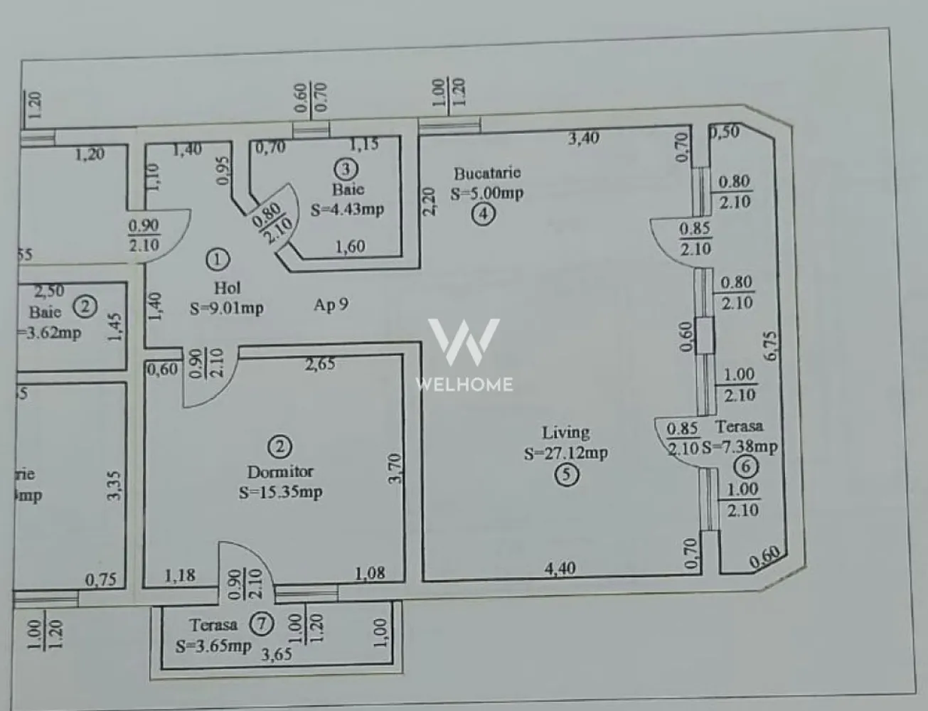 Apartament 2 camere, 61 mp, Turnisor Sibiu - Apartament 2 camere de vanzare, zona Turnisor, Sibiu.

- Direct de la dezvoltator, COMISION 0%, 
- Suprafata utila: 61 mp
- Dormitor, baie, living cu bucatarie deschisa, hol
- Doua balcoane in suprafata totala de 11 mp
- Interior semifinisat LA GRI: centrala, calorifere, sapa elicopterizata, peretii tencuiti, usa la intrare, geamuri termopan, instalatii electrice, termice si sanitare.
- Exteriorul LA CHEIE: izolatie exterioara si decorativa, casa scarii la cheie, toate utilitatile racordate.
- Zona amenajata, pavata si iluminata, parcari delimitate
- Aproape de centrele comerciale, scoli, gradinite, clinici, transport in comun.

PRET: 107.000 Euro - Negociabil

Se accepta si credit ipotecar!