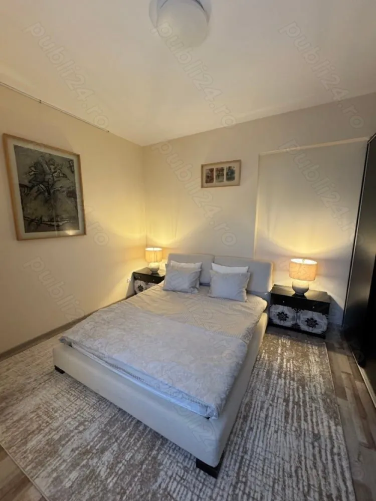 BRASADAS închiriază ap 2 camere - Sala Palatului - Bucuresti - Agenția imobiliara BRASADAS închiriază apartament 2 camere ( garsoniera dubla) 43 mp, situat la intratrea in Parcul Cismigiu si vis a vis de Sala Palatului . Apartamentul este recent renovat si este dotat cu centrala proprie , termostat electonic wireless, aer consitionat, plita electrica, hota, masina de spalat vase, frigider incorporabil, masina de spalat rufe, încuietoare smart cu amprenta, cablu Tv si internet.
Pentru mai multe oferte accesați www.brasadas.com