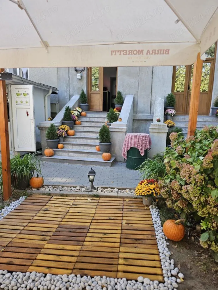 BRASADAS închiriază Restaurant zona CENTRALA. - Agenția imobiliara BRASADAS închiriază Restaurant cu capacitate de 60 de locuri, ideal pentru cine și evenimente speciale

Terasă spațioasă pentru relaxare în aer liber

Wi-Fi gratuit și TV prin cablu

Aer condiționat în fiecare cameră

Bucătărie complet utilată pentru mese rapide și gustări

Pentru mai multe oferte accesați www.brasadas.com