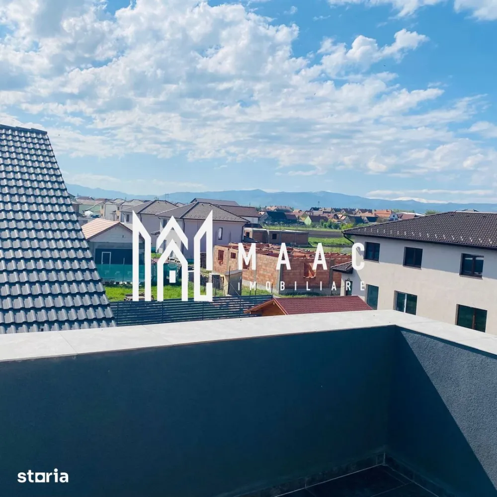 Casă 5 camere de vânzare | Șura Mică, Sibiu | 165 mp - Casă de vânzare cu 5 camere în Șura Mică, aproape de Sibiu, cu 165 mp utili, teren de 350 mp și construcție din 2026, în stadiu la gri, pregătită pentru personalizare.

Detalii proprietate:
• Casă individuală, cu suprafață utilă de 165 mp și suprafață construită de 231 mp
• Teren de 350 mp
• Construcție din cărămidă, finalizată în 2026
• Stadiu actual: la gri
• 5 camere
• Terasă de 27 mp la ultimul nivel, cu panoramă spre munți
• Încălzire în pardoseală instalată
• Utilități racordate: apă, canalizare, curent electric și gaz
• Tâmplărie Salamander și izolație din lână de lemn
• Exterior finalizat cu fațadă modernă, pavaj și gard perimetral

Proprietatea este amplasată în Șura Mică, într-o zonă nouă de case, aerisită și liniștită, cu acces rapid către Sibiu. Panorama deschisă spre munți și configurația terenului completează un cadru potrivit pentru locuire într-un ansamblu rezidențial nou.

Dacă îți dorești o casă nouă pe care să o finisezi după propriul stil, contactează echipa MAAC Imobiliare pentru detalii suplimentare și programarea unei vizionări. Cod anunț CP3210509.

Conținut optimizat cu AI, aprobat de agent uman.