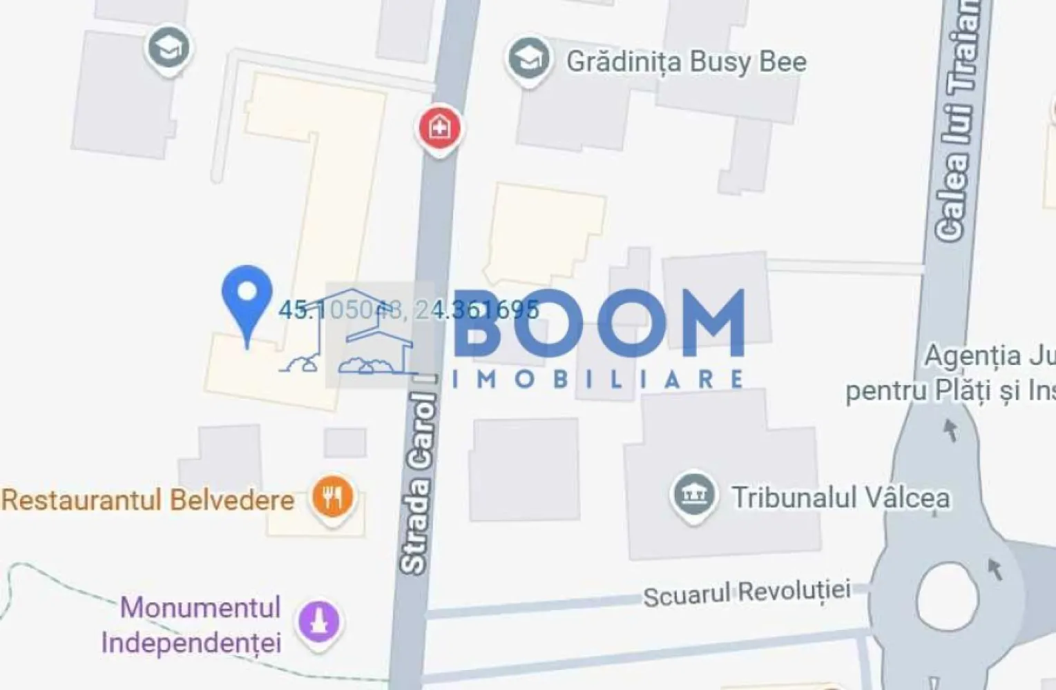 Apartament 3 Camere | Zona Ultracentrala | Etaj 1 - De RENOVAT - BOOM IMOBILIARE vă oferă spre vânzare un apartament cu 3 camere și dependințe situat ultracentral lângă Statuia Libertății la poalele Dealului Capela într o zonă apreciată pentru liniște spații verzi și aer curat

Apartamentul este amplasat la etajul 1 al unui bloc solid cu regim de înălțime P+3 construit în anul 1962 Beneficiază de o poziționare excelentă fiind luminos pe tot parcursul zilei și foarte călduros în sezonul rece

Apartamentul are o suprafață utilă de 57 mp și este compartimentat clasic în 3 camere bucătărie baie hol debara și balcon.

Necesită renovare oferind viitorului proprietar posibilitatea de a îl amenaja complet după propriul gust și nevoi

Locuința dispune de toate utilitățile gigacalrimetre, gaze naturale apă canalizare și energie electrică 

Amplasarea ultracentrală oferă acces rapid către instituții publice magazine școli parcuri și mijloace de transport în comun fiind o alegere excelentă atât pentru locuință proprie cât și pentru investiție

Pentru mai multe informații și programarea unei vizionări contactați BOOM IMOBILIARE CP3199270