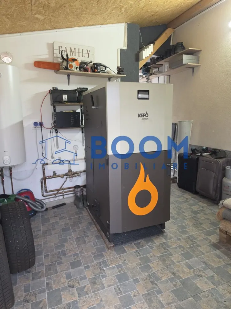 Vila moderna Fedelesoiu | Canalizare | Centrala peleti | Gaz limita proprietate