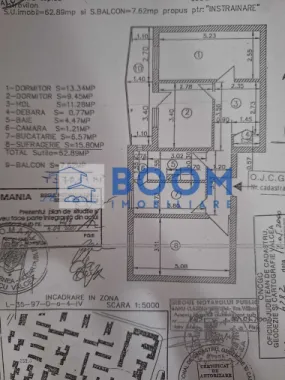 Apartament 3 camere | Ostroveni | Etaj 1 | Zona Hermes