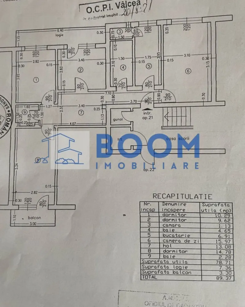 Apartament 4 camere| 90 MP | Ostroveni