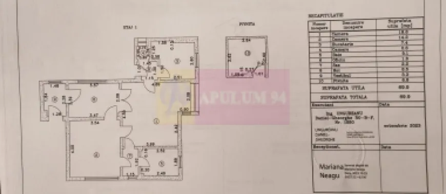 Foisorul de Foc-Mosilor, apartament de 2 camere