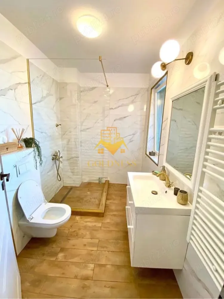 2 camere, modern, bloc nou, Parcare, Vivo, Metro, Columna Residence - GOLDNESS Imobiliare vă propune spre închiriere un apartament cu 2 camere complet mobilat și utilat, la etajul 2 într-un imobil de 7 etaje, în Floresti. Apartamentul este compartimentat astfel:
 - dormitor cu pat matrimonial, dressing, noptiere
 - living cu bucatarie open-space complet utilată, canapea extensibilă, loc de servit masa 
 - baie cu cabina de dus, calorifer port prosop inox și dulap pentru depozitare.
 - balcon de 10 mp.

Imobilul este dotat cu toate cele necesare- centrală proprie, mașină de spălat haine, frigider, plită electrică, hotă, etc. 
Se află în apropierea stațiilor de transport în comun, magazine, restaurante, spații verzi, farmacii, etc. 
Dispune de loc de parcare inclus in pret!
Pentru intermediere se percepe un comision de 50% din prețul chiriei!

Dacă sunteți interesați de acest apartament și doriți să îl vizionați, dar și pentru alte oferte sau detalii nu ezitați să ne contactați telefonic sau prin e-mail - goldnessimobiliare@gmail.com. Vă stăm la dispoziție!